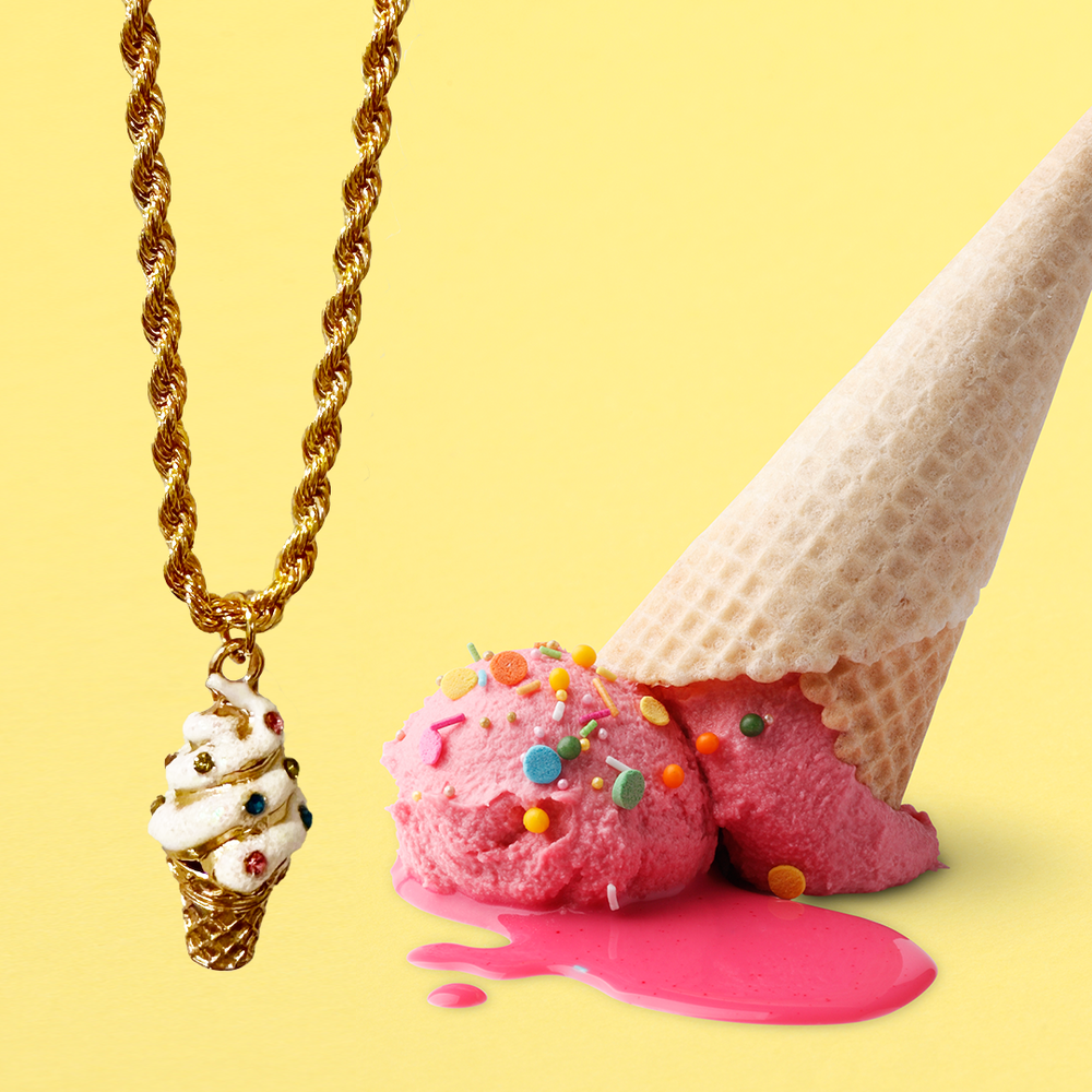 ネックレス・ペンダント Whisper Melt Ice Cream Necklace Whisper Melt Ice Cream Necklace 【公式通販】